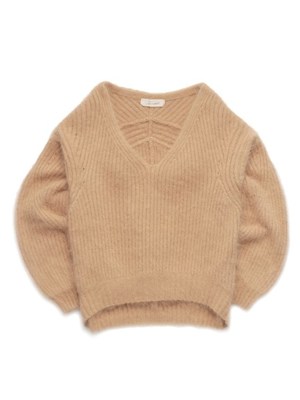 アンゴラニットプルオーバー