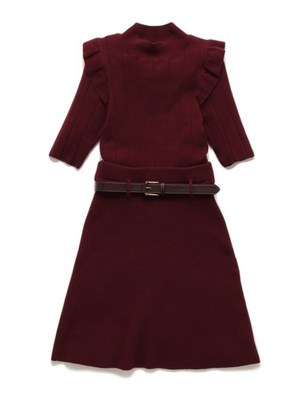 snidel (スナイデル)  ニットドッキングワンピース