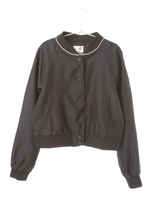 ピコレースショートブルゾン