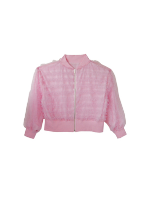 tulle blouson