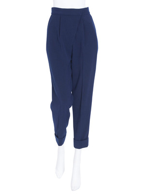 ターンバックテーパードパンツ