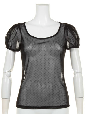 Dドットチュールトップス