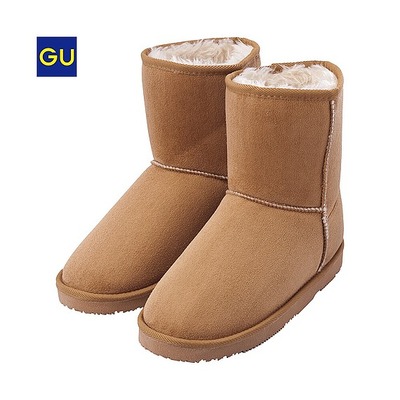 （GU）ムートンタッチブーツ