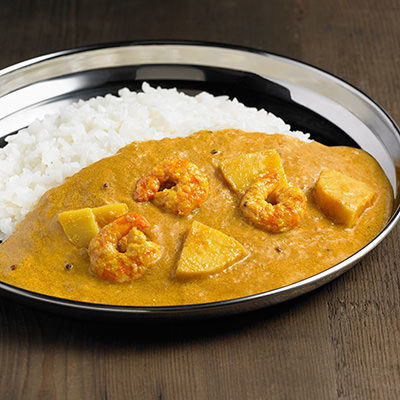 素材を生かしたカレー　プラウンマサラ（海老のクリーミーカレー