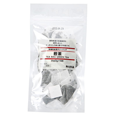 有機日本茶ティーバッグ　煎茶
