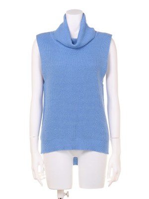 タートルノースリニットプルオーバー