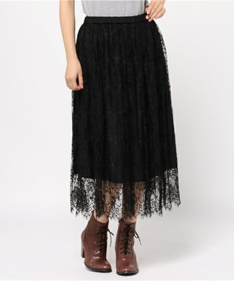 ﾚｰｽﾌﾟﾘｰﾂﾐﾄﾞﾙ丈SK