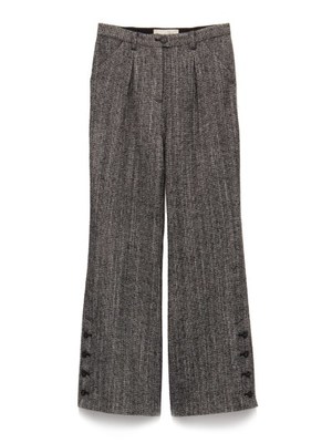 ツイードワイドパンツ