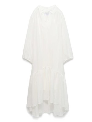 ストライプロングワンピース