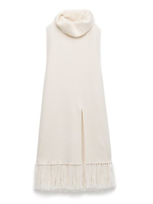 フリンジニットベスト