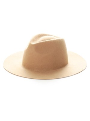 ウール中折れハット