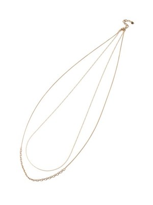 snidel (スナイデル) 2連ロングネックレス