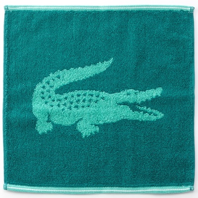 ジャガードワニのタオルハンカチ