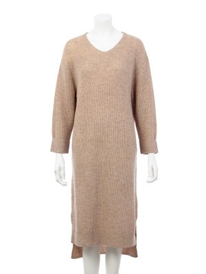 オーバーサイズニットワンピース