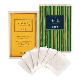 かゆらぎ　金木犀　名刺香　桐箱6入