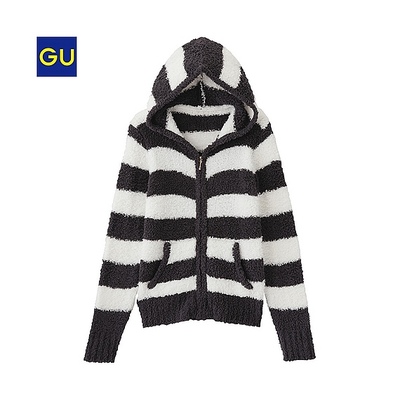 もこもこフィールフルジップパーカ