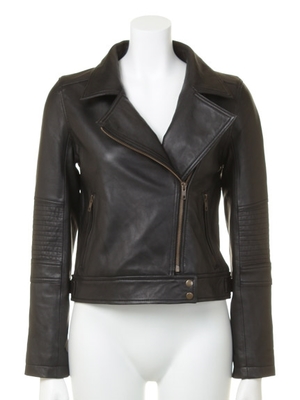 Lily Brown (リリーブラウン)  ラムライダースジャケット