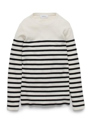 Mila Owen (ミラ オーウェン)  ボーダーニットプルオーバー