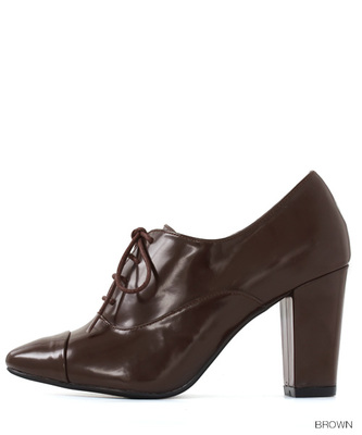 ストレートチップヒールアップシューズ