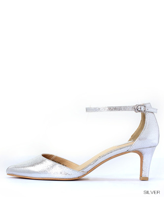 サイドオープンストラップパンプス