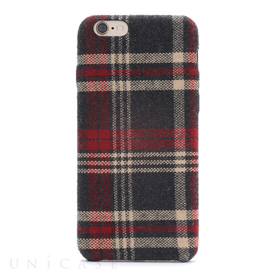 【iPhone6s Plus/6 Plus ケース】ファブリックシェルケース「SLIM SHELL Fabric」 チェック柄 LEPLUS
