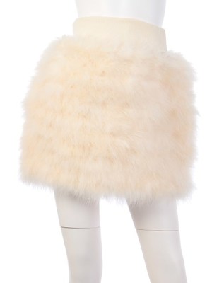 フェザーボリュームスカート2