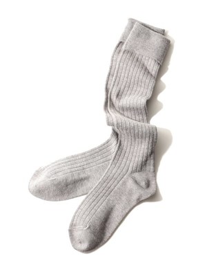 【snidel】リブハイソックス