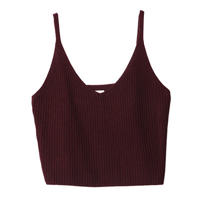 ウールニットビスチェ