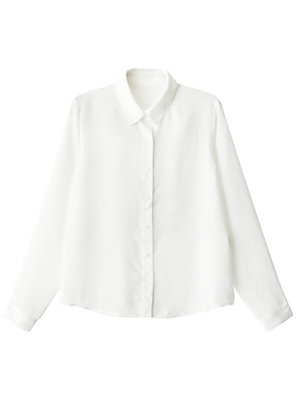 GRL グレイル秋冬新作 ジョーゼットベーシックブラウス[yzy060]