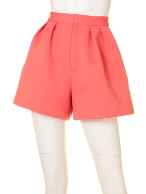 フレアシルエットショートパンツ