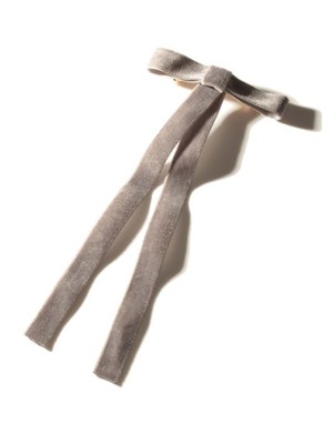 Lily Brown (リリーブラウン)  ベロアリボンバレッタ