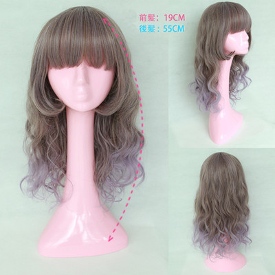 なみふわウェーブ　全2色　品番D017E