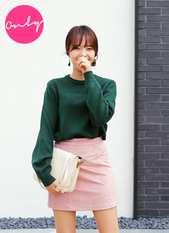 クルーネックオーバーフィットニットトップス・全10色・n45247