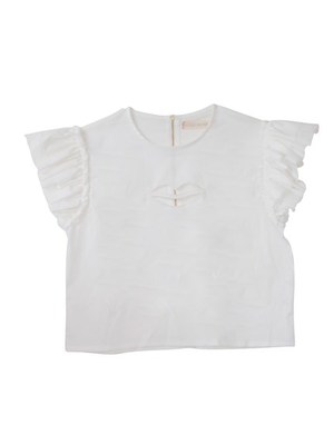 lip frill blouse