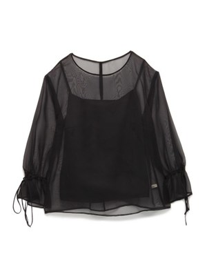 シースルーブラウス