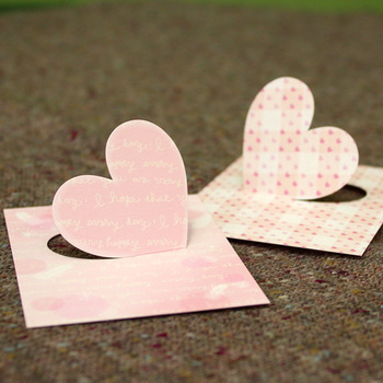 ポップアップミニメッセージカード