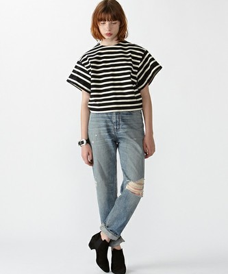 KONA natural damage denim