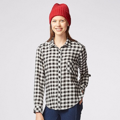 ライトフランネルチェックシャツ（長袖）