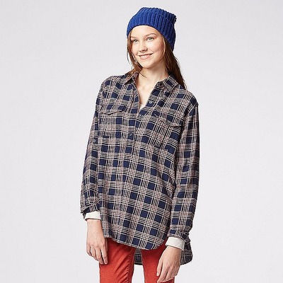 フランネルチュニック（長袖）