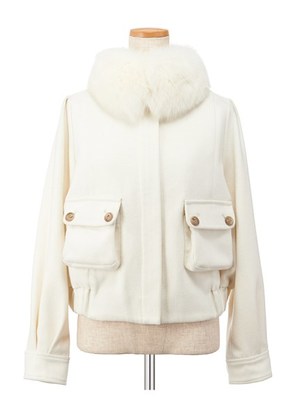 フォックスファーツキブルゾン