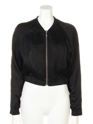 シャイニーリブブルゾン