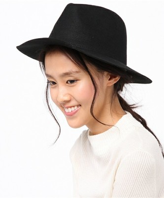 フェルト中折れハット