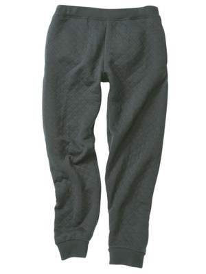 キルティングロングパンツ