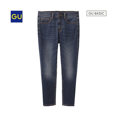  （GU）デニムルックテーパードパンツＢ