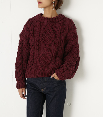 SLY COTTON ケーブルLG TOPS