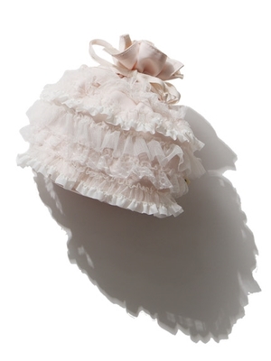 gelato pique (ジェラートピケ)  ドットチュール巾着