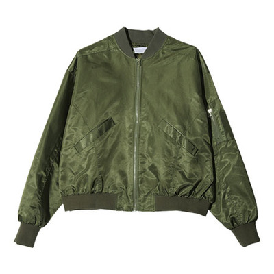 オーバーサイズショート丈ブルゾン