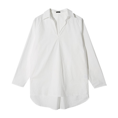 BACKタック入りスキッパーシャツ