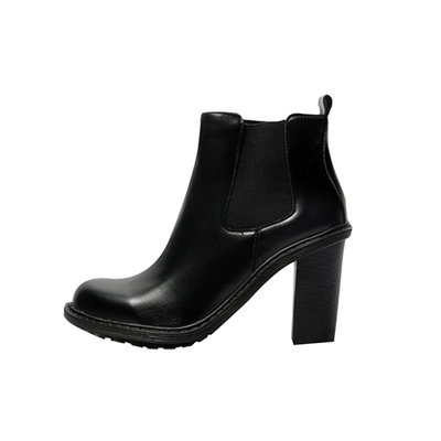 シンプルサイドゴアショートブーツ