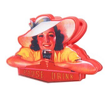 コカ・コーラ ブランド マグネットクリップ Girl